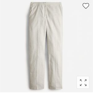 J. Crew Women's Straight Leg Pants - Light Gray
